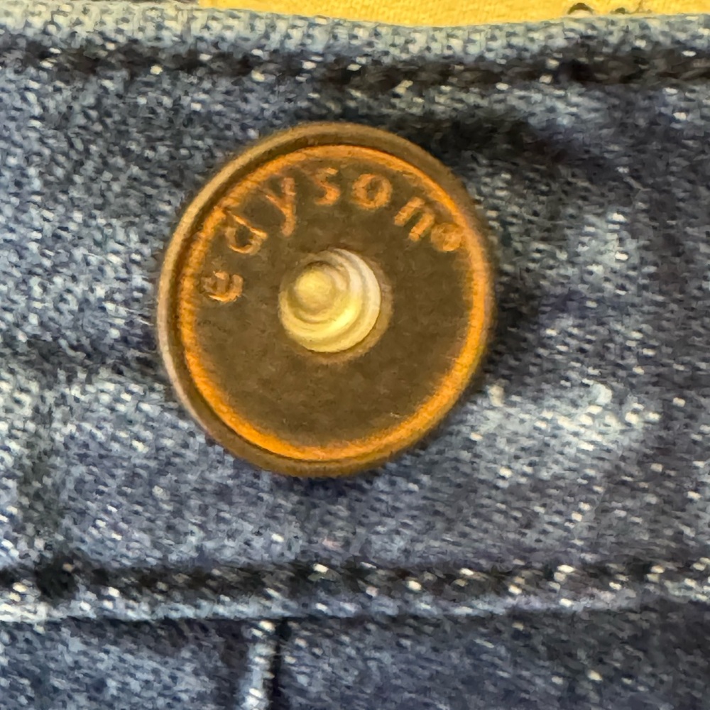 NWT Edyson Delon High-Rise Shorts in Dark Lincoln Wash Size 25 + 30 - Picture 10 of 13